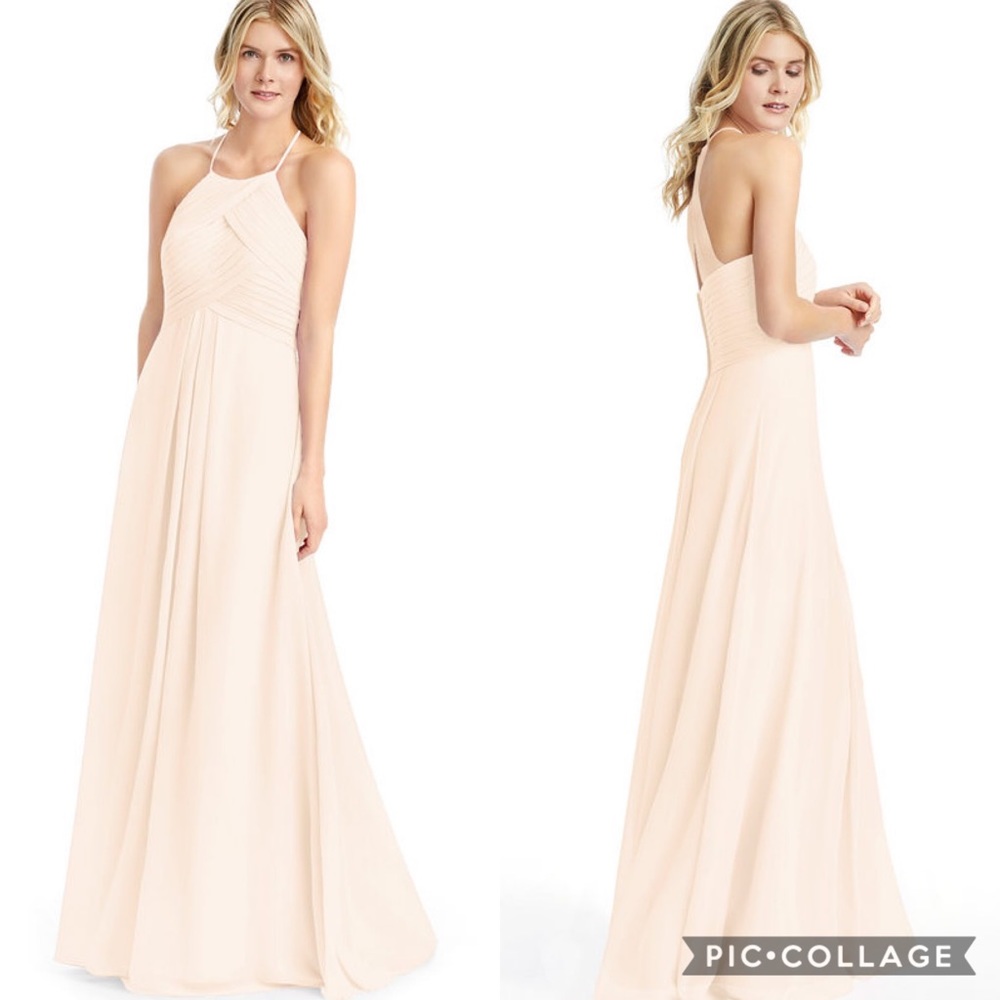 Azazie Ginger Dress in Pearl Pink (Size A0)